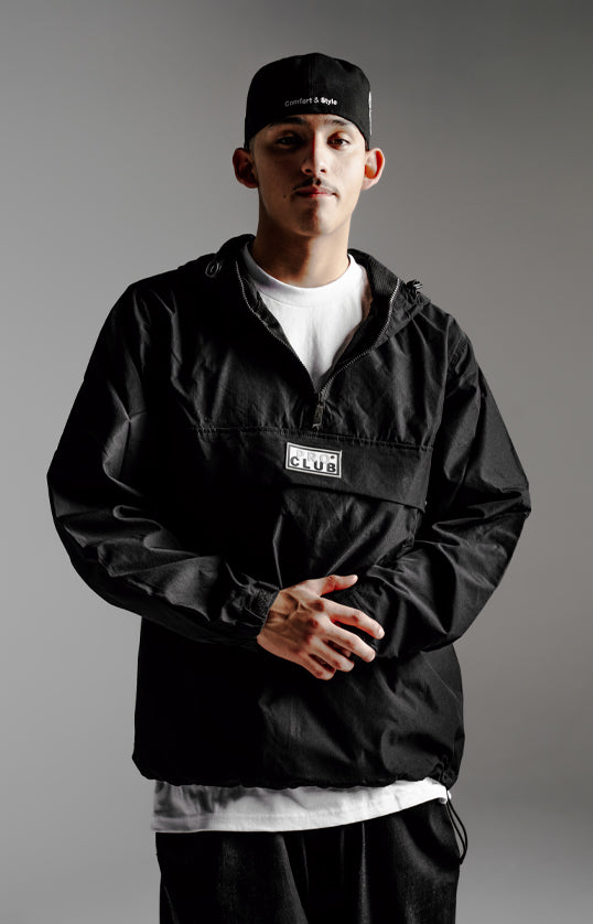 Pro Club Men's Anorak Windbreaker Pullover