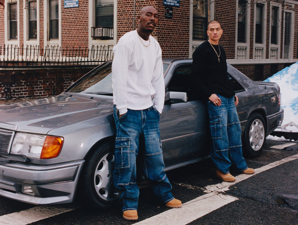 Pro Club Heavweight Baggy Fit Denim Cargo Pant