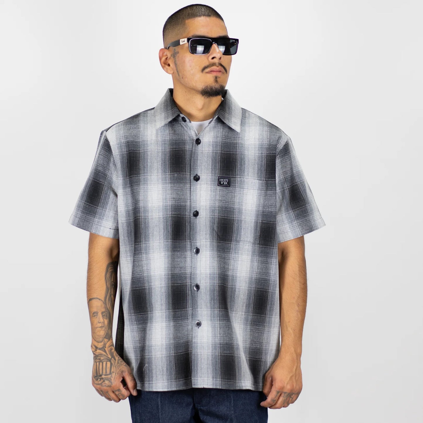 FB County Checkered Short Sleeve Flannel