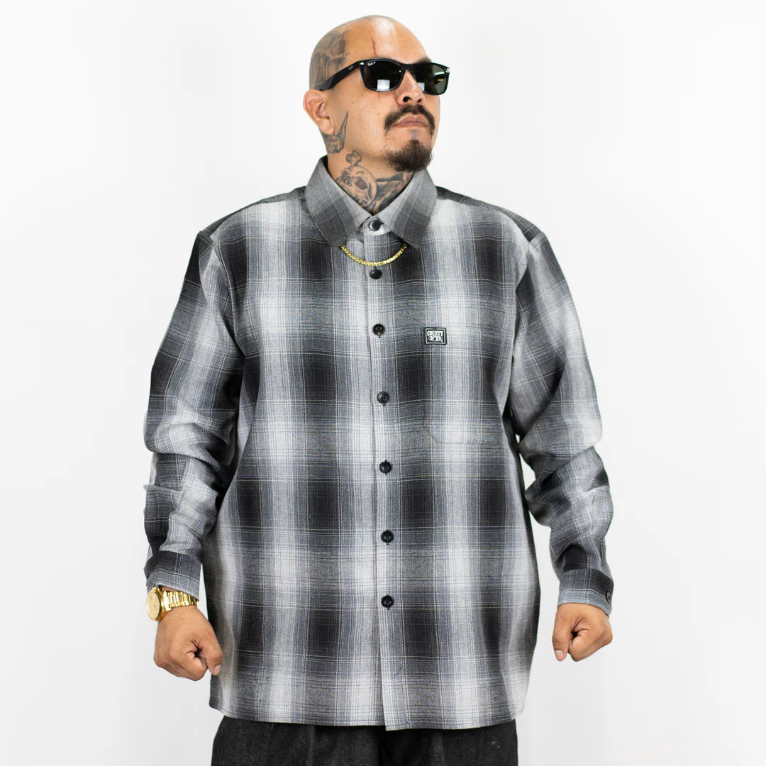 FB County Men's Checkered Long Sleeve Flannels