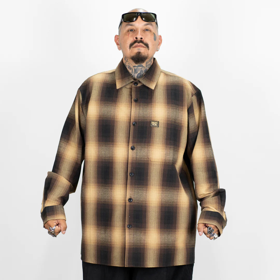 FB County Men's Checkered Long Sleeve Flannels