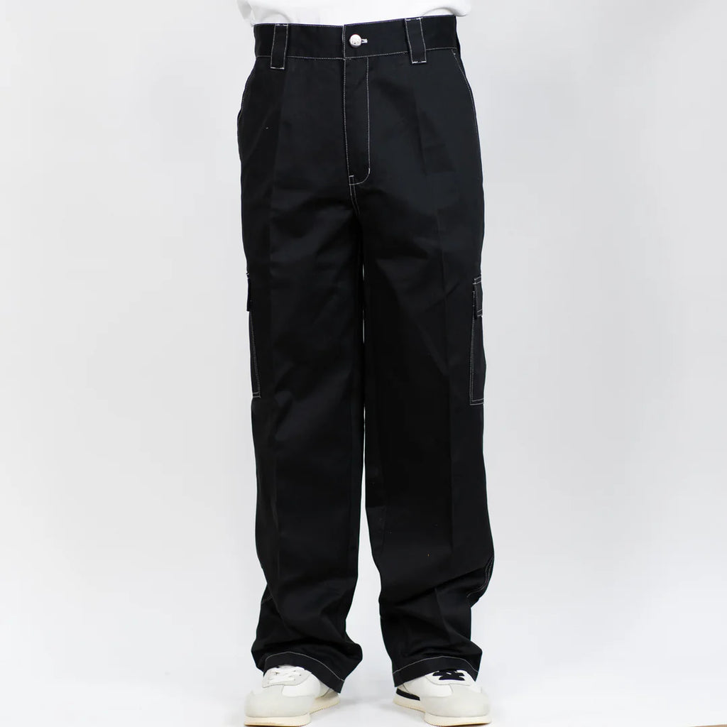 FB County Kackies Cargo Pants Black/White