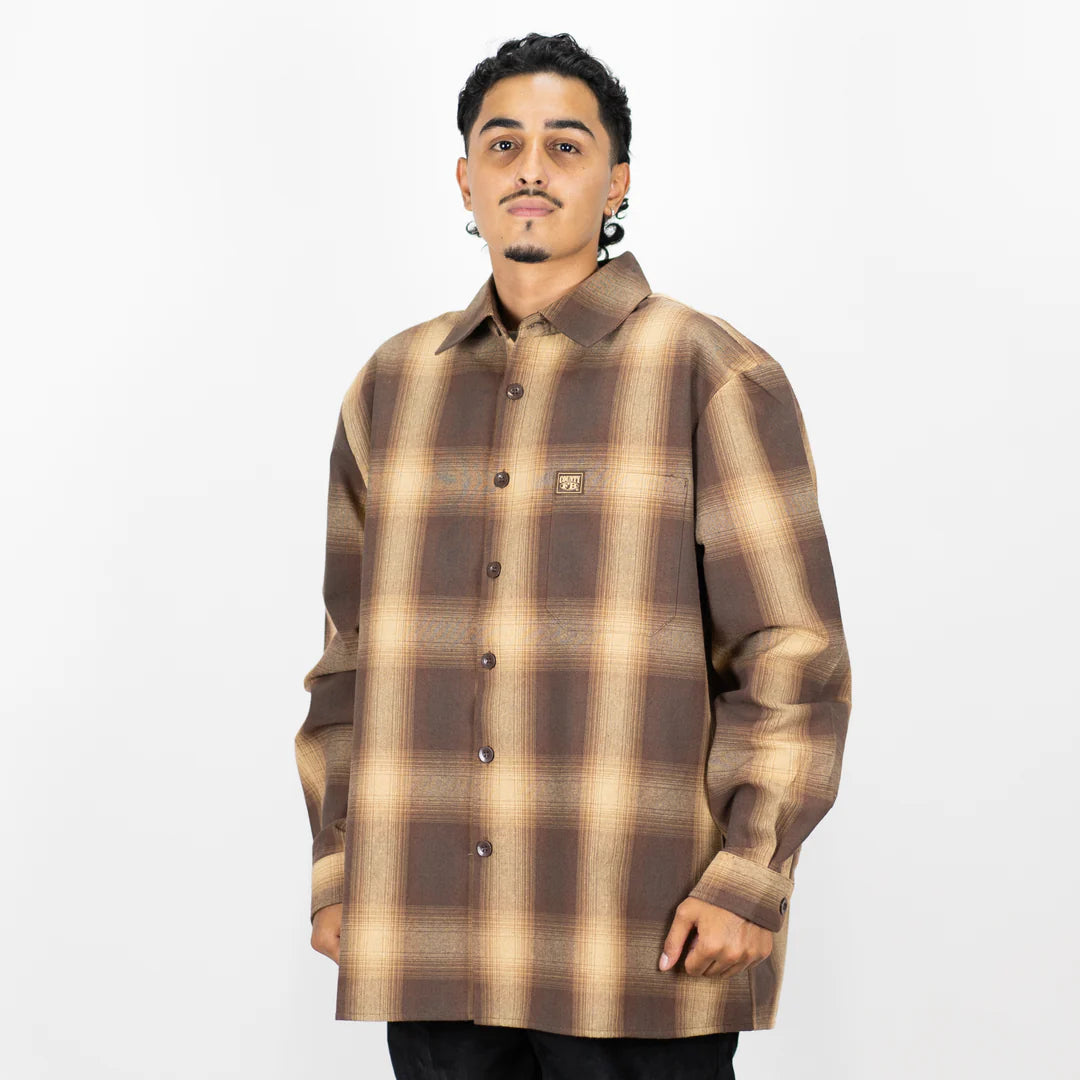 FB County Men's Checkered Long Sleeve Flannels