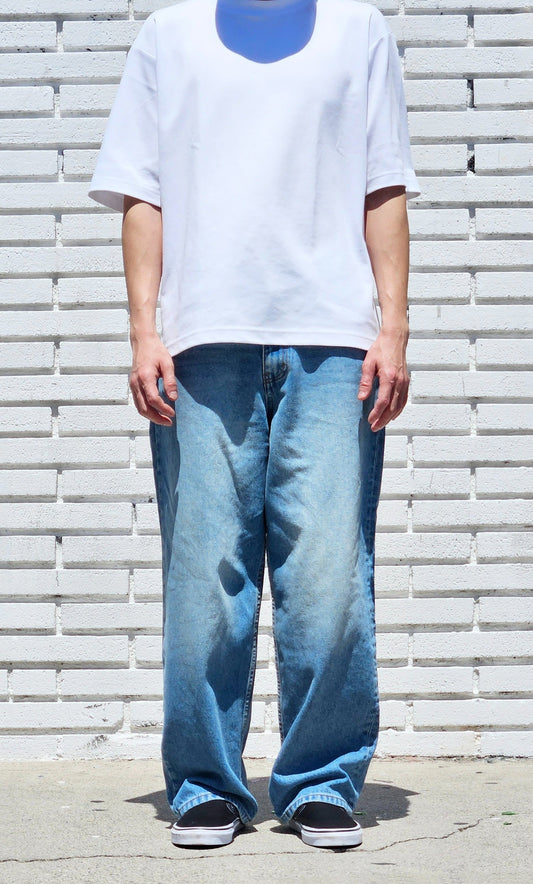 Neo Blue Super Baggy Jeans