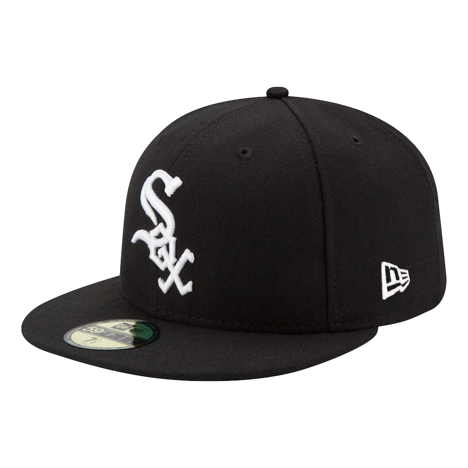 New Era Chicago White Sox Black Game Authentic Collection On-Field 59FIFTY Fitted Hat