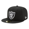 New Era Las Vegas Raiders Black Omaha 59FIFTY Fitted Hat