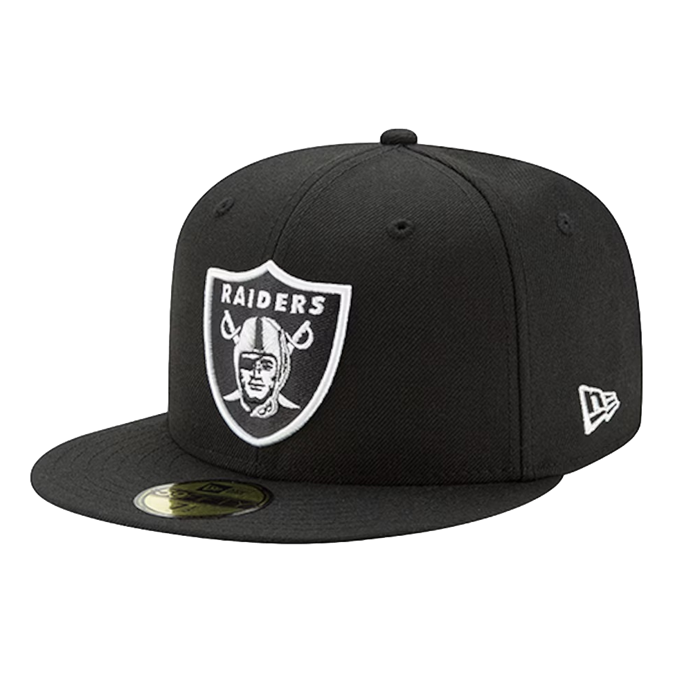 New Era Las Vegas Raiders Black Omaha 59FIFTY Fitted Hat