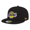 New Era Los Angeles Lakers Black 59FIFTY Fitted Hat