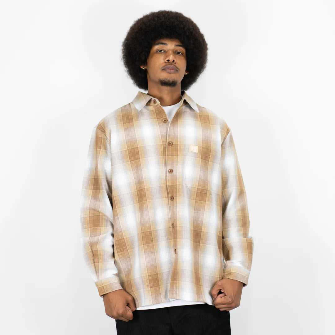 FB County Men's Checkered Long Sleeve Flannels